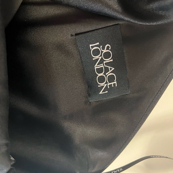 Solace London Hester Jumpsuit in Black - Picture 7 of 8